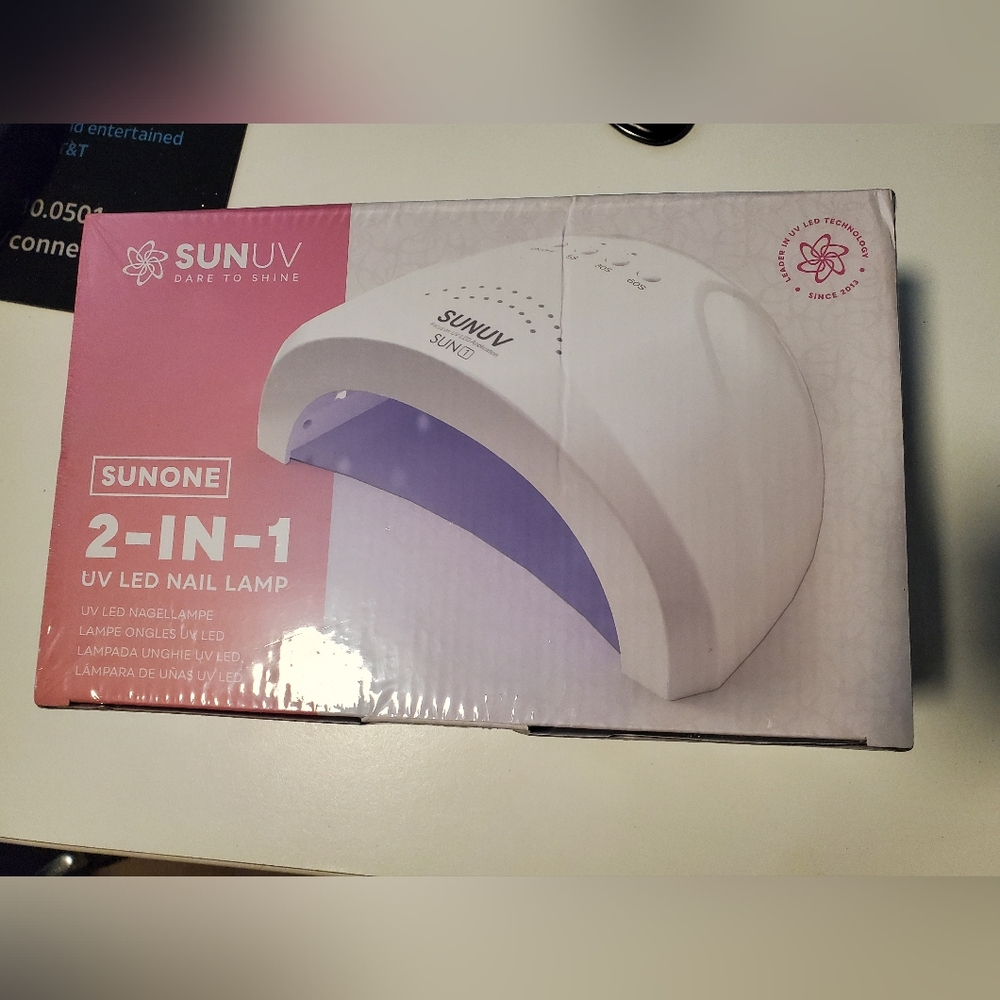 SunUV 2 in 1 UV LED Nail Lamp